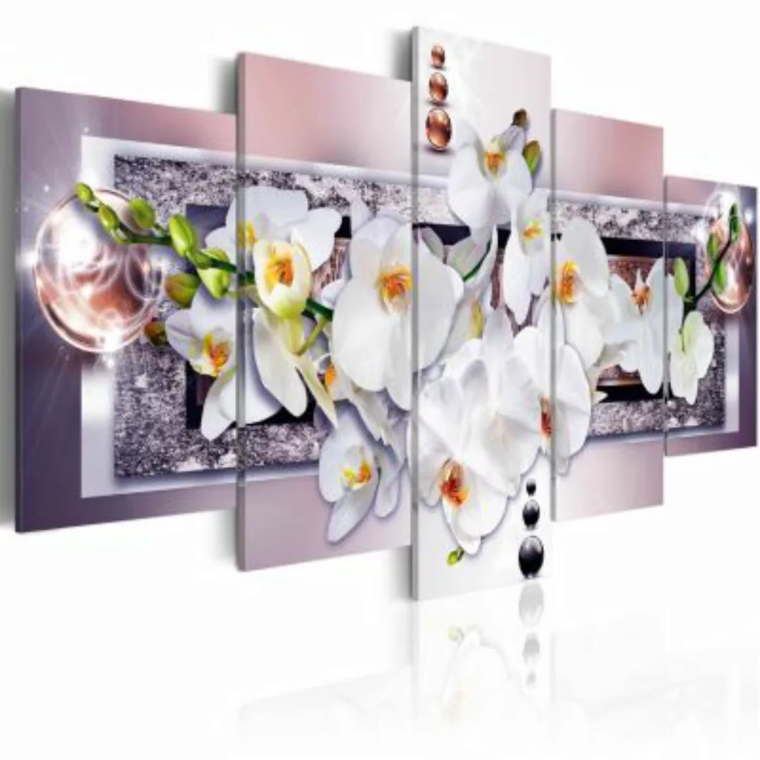 artgeist Wandbild Mysterious orchid mehrfarbig Gr. 200 x 100 günstig online kaufen