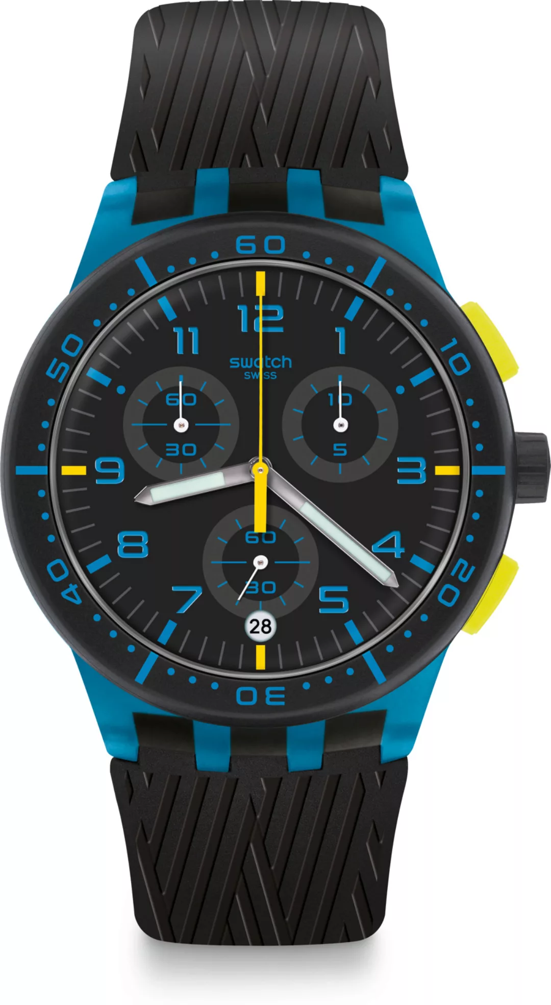 Swatch BLUE TIRE SUSS402 Herrenchronograph günstig online kaufen
