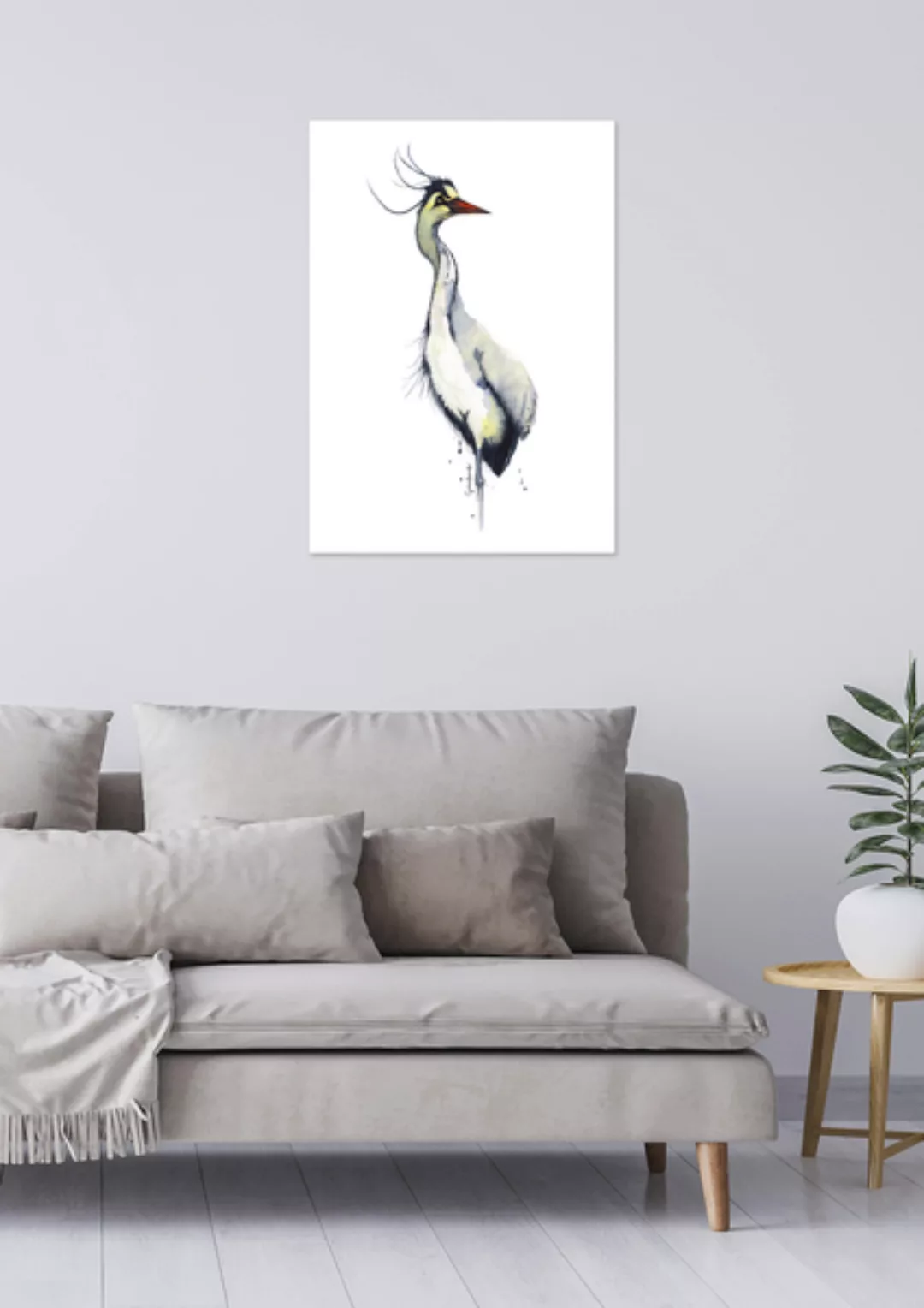 Poster Animal Heron Matt günstig online kaufen