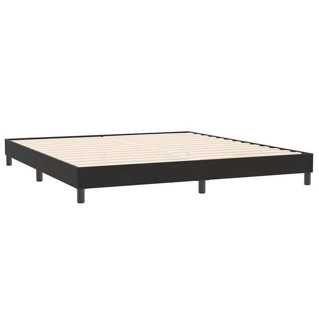 vidaXL Bett Bettgestell ohne Matratze Schwarz 200x220 cm Samt günstig online kaufen