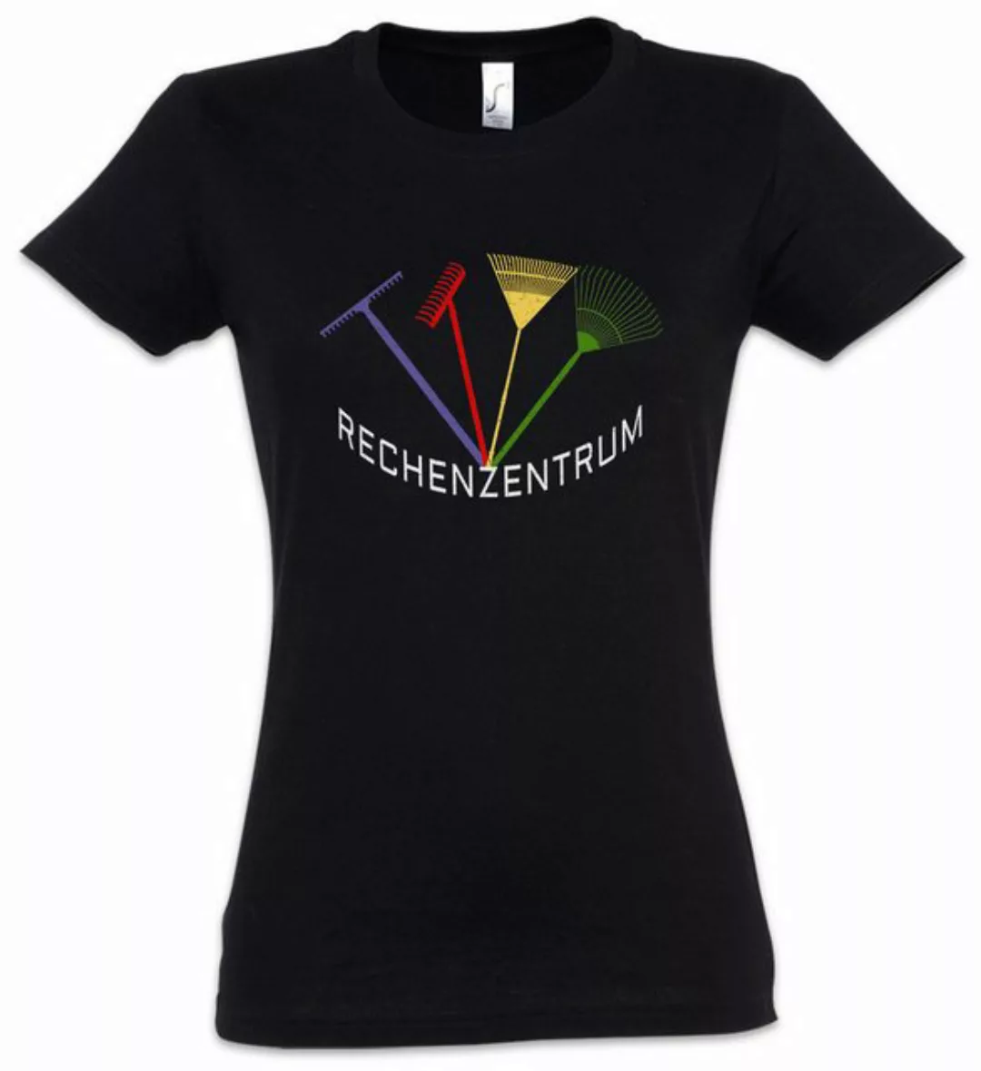 Urban Backwoods Print-Shirt Rechenzentrum Damen T-Shirt Computer Server Räc günstig online kaufen