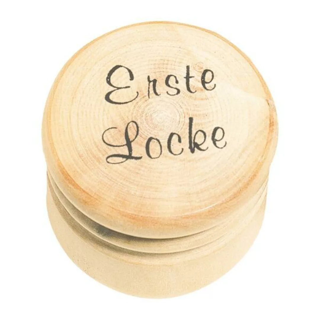 Redecker Holzdose Vorratsdose Salzdose Schmuckdose Erste Locke günstig online kaufen