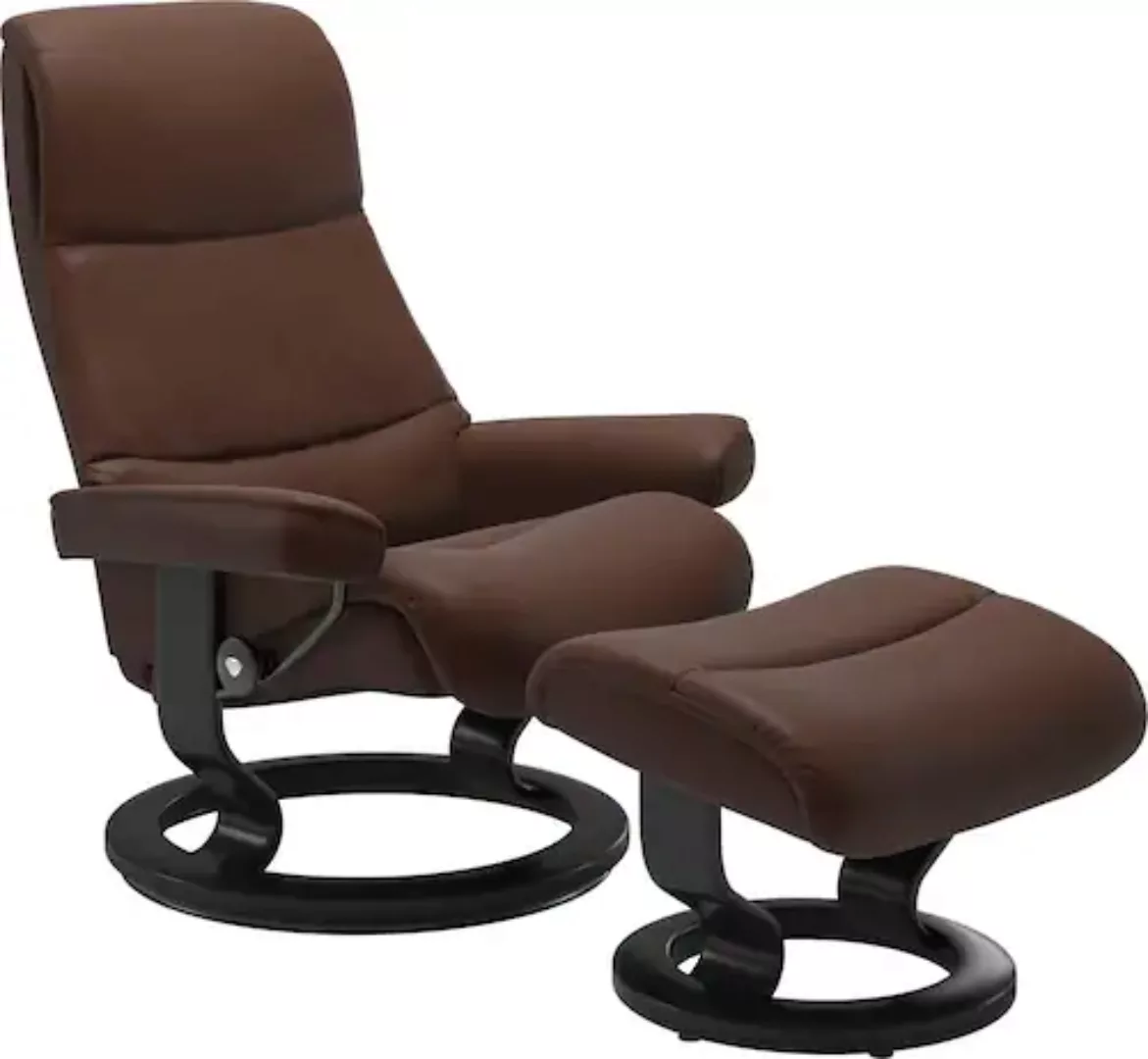 Stressless® Relaxsessel »View«, (Set, Relaxsessel mit Hocker), mit Classic günstig online kaufen