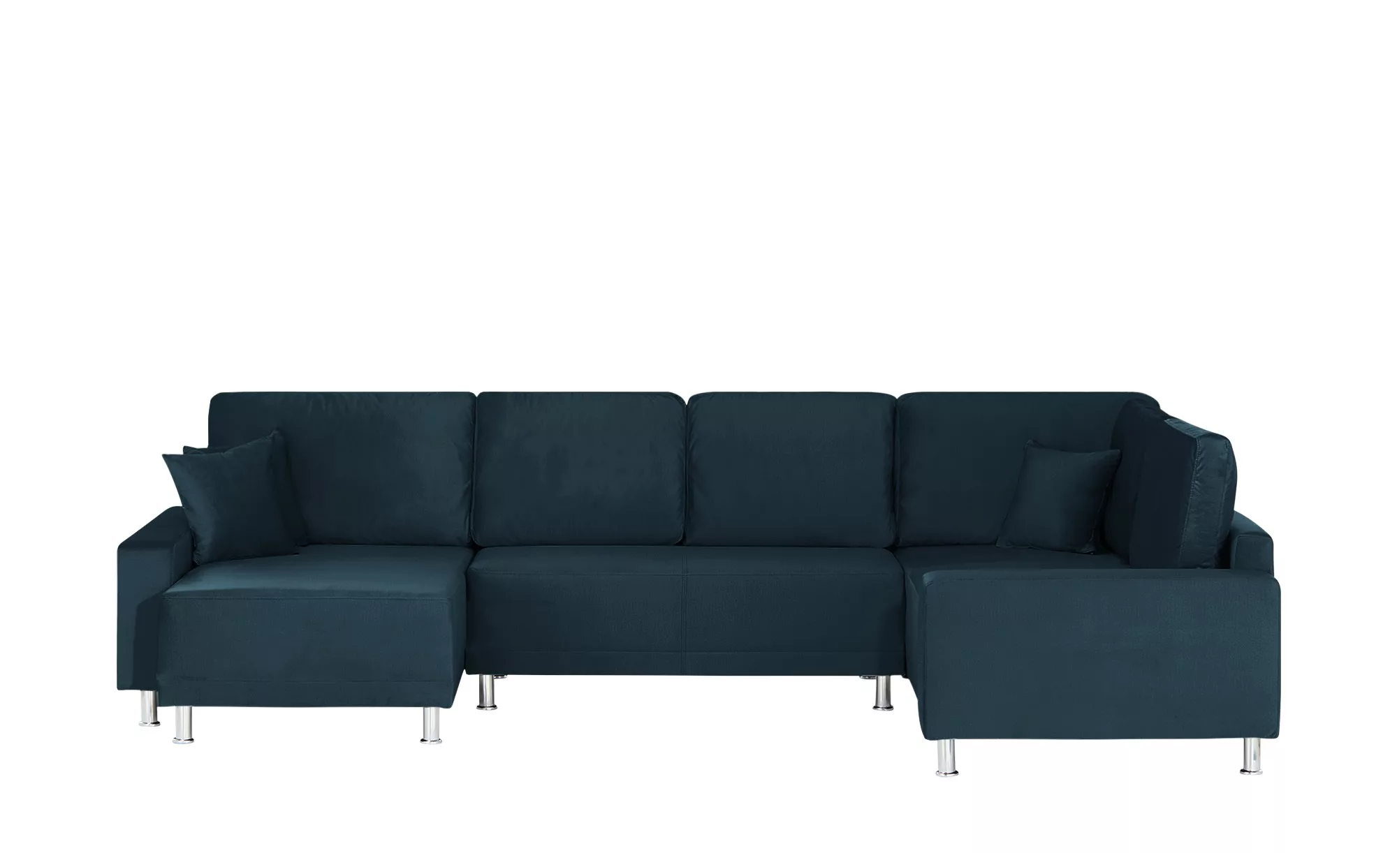Wohnlandschaft - blau - 350 cm - 229 cm - Polstermöbel > Sofas > Wohnlandsc günstig online kaufen
