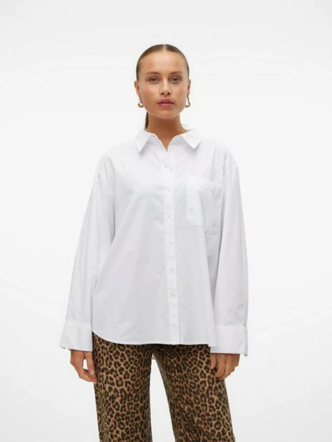 Vero Moda Langarmbluse VMIDA OXFORD SHIRT WVN GA NOOS günstig online kaufen