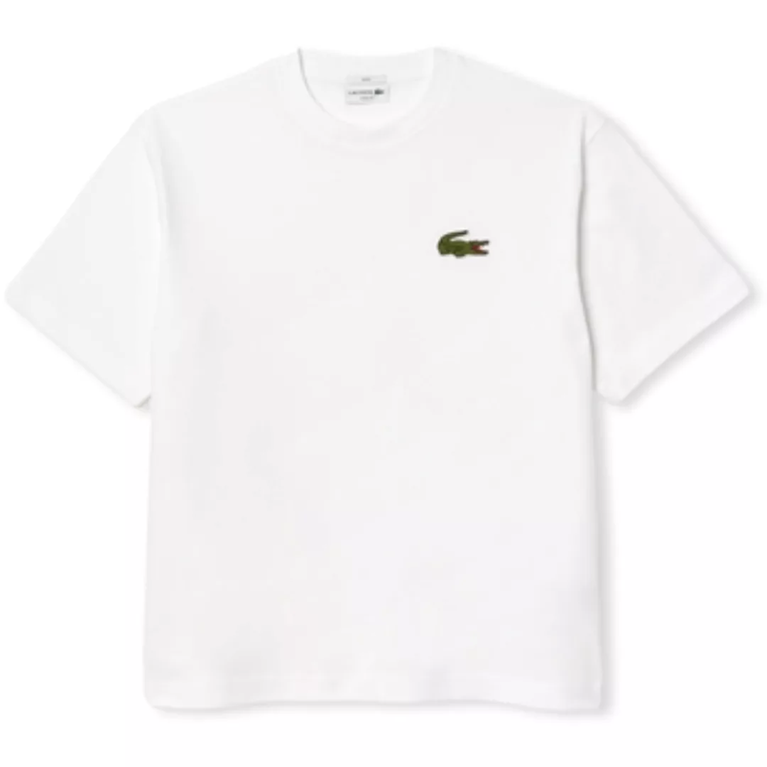 Lacoste  T-Shirts & Poloshirts T-Shirt Loose Fit - White günstig online kaufen