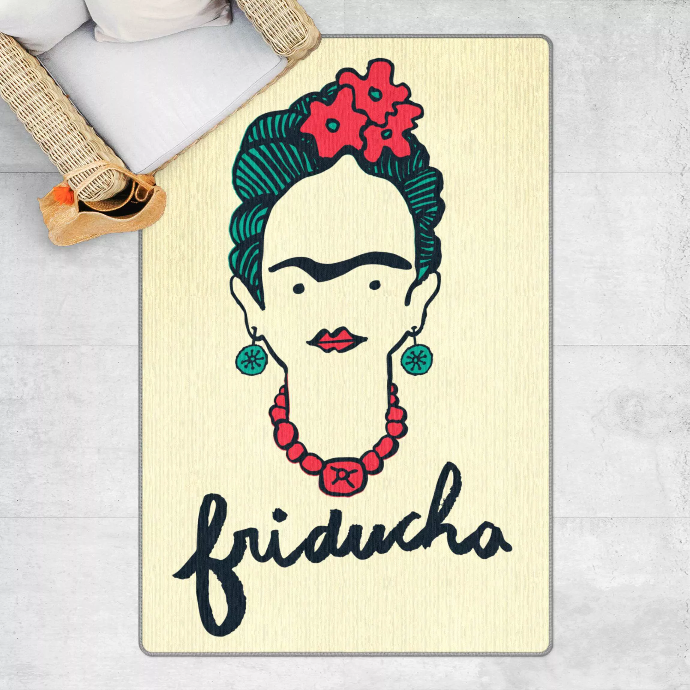 Teppich Frida Kahlo - Friducha günstig online kaufen