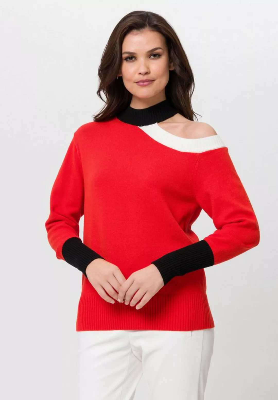 TUZZI Strickpullover mit One-shoulder Cut-out günstig online kaufen