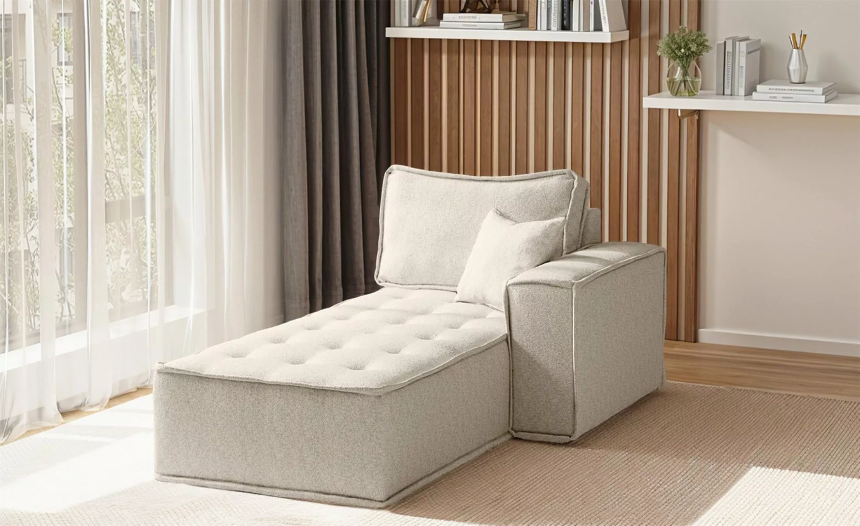 Fun Möbel Sofa Modulares Sofa SANDE Individuell konfigurieren, Einzelne Mod günstig online kaufen