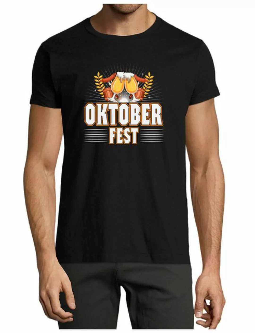 MyDesign24 T-Shirt Herren Party Shirt - Oktoberfest T-Shirt Baumwollshirt m günstig online kaufen