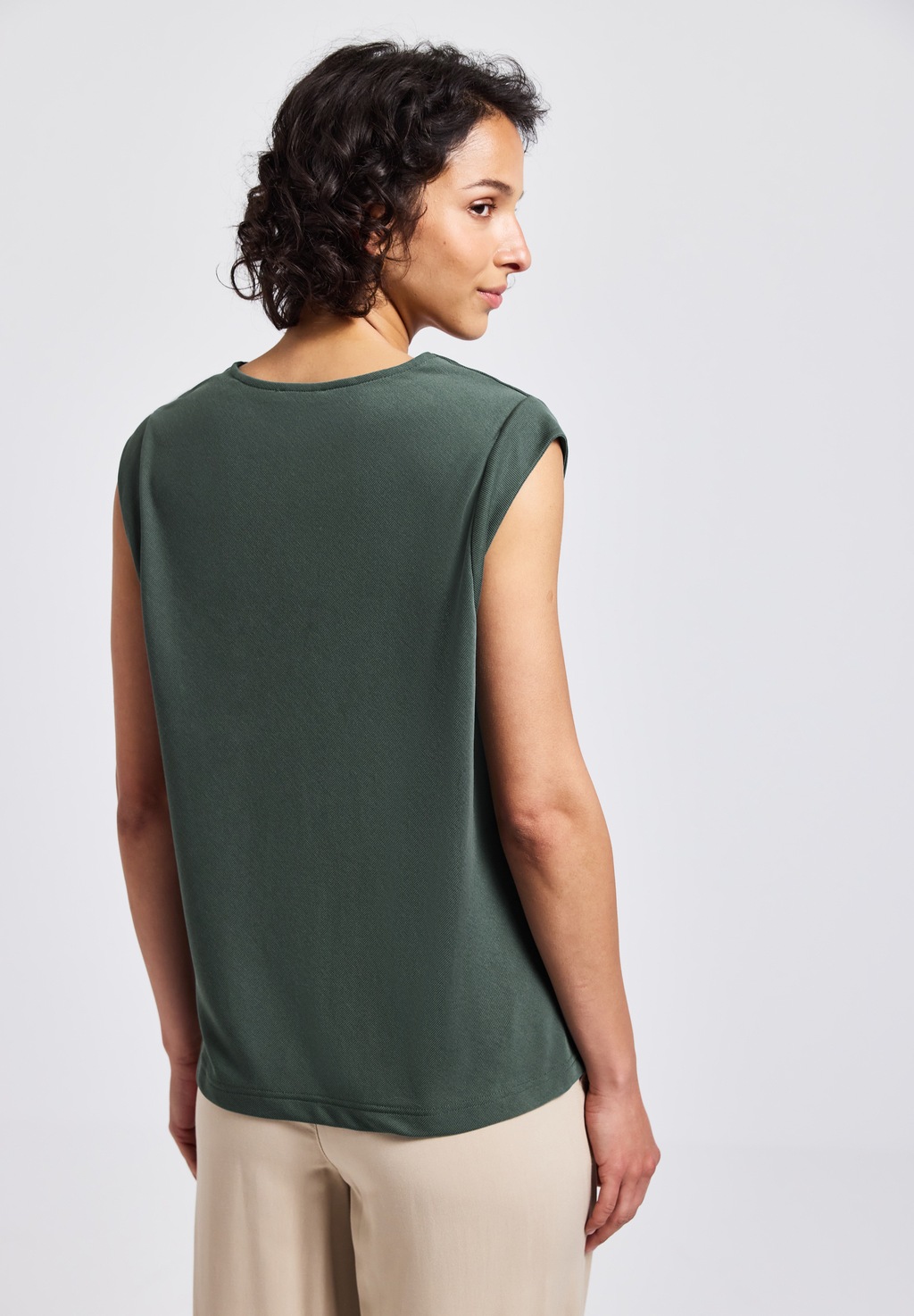 STREET ONE T-Shirt, mit V-Ausschnitt günstig online kaufen