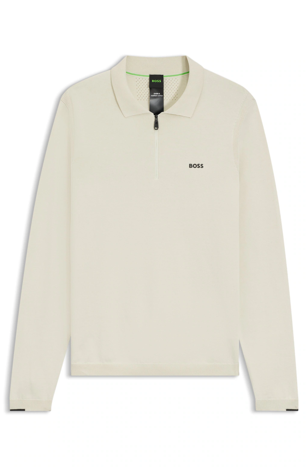 BOSS GREEN Strickpullover "KN Ever-X PL", mit Reißverschluss, regular fit, günstig online kaufen
