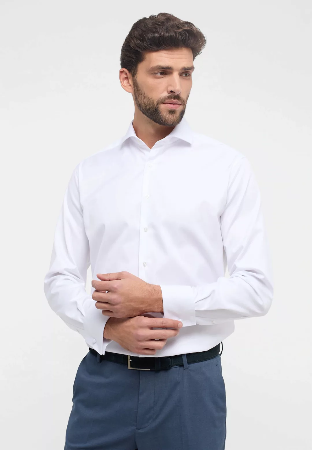 Eterna Langarmhemd "MODERN FIT", NON IRON (bügelfrei) günstig online kaufen