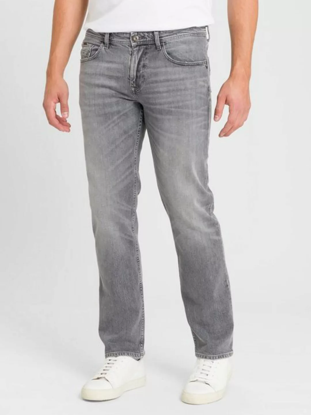 Cross Jeans Herren Jeans ANTONIO - Relaxed Fit - Blau - Mid Blue günstig online kaufen