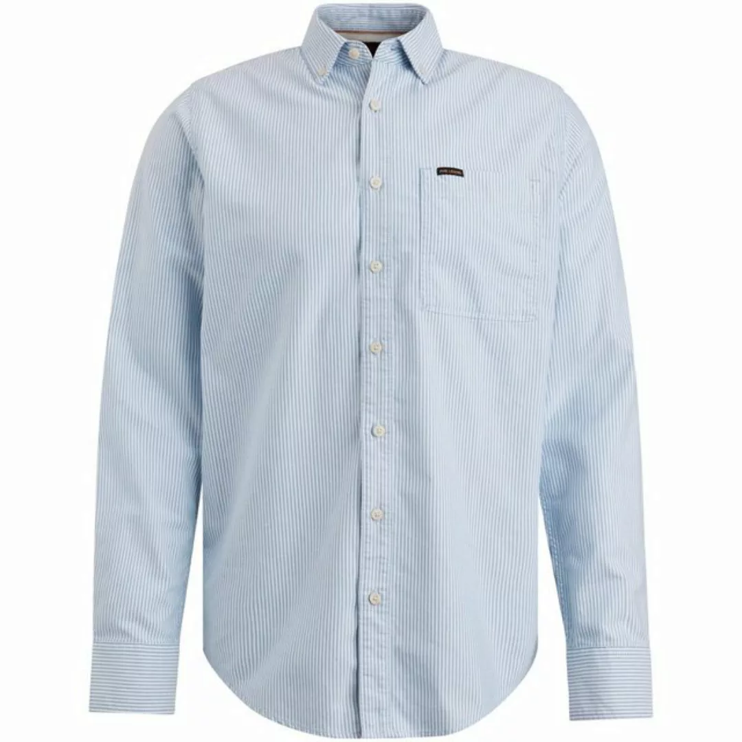 PME LEGEND Langarmhemd Long Sleeve Shirt Striped Ctn Oxfo günstig online kaufen