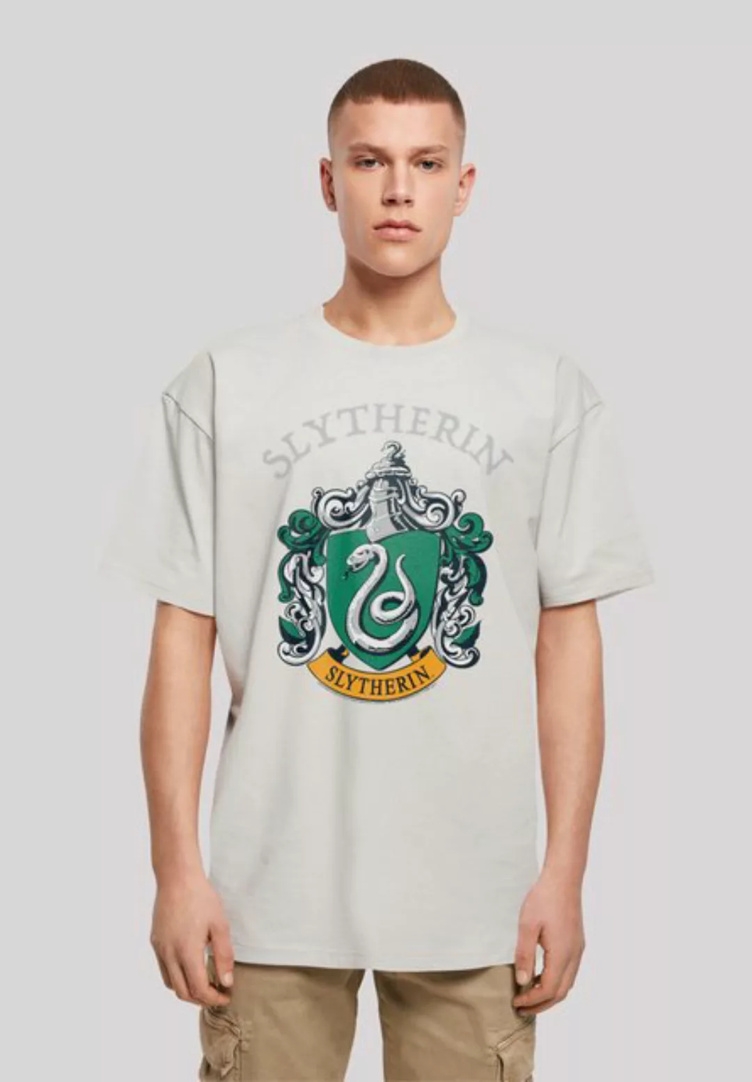 F4NT4STIC T-Shirt Harry Potter Slytherin Crest Print günstig online kaufen