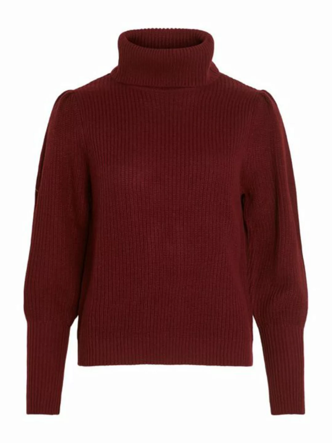 Vila Rollkragenpullover VILOU (1-tlg) Drapiert/gerafft günstig online kaufen