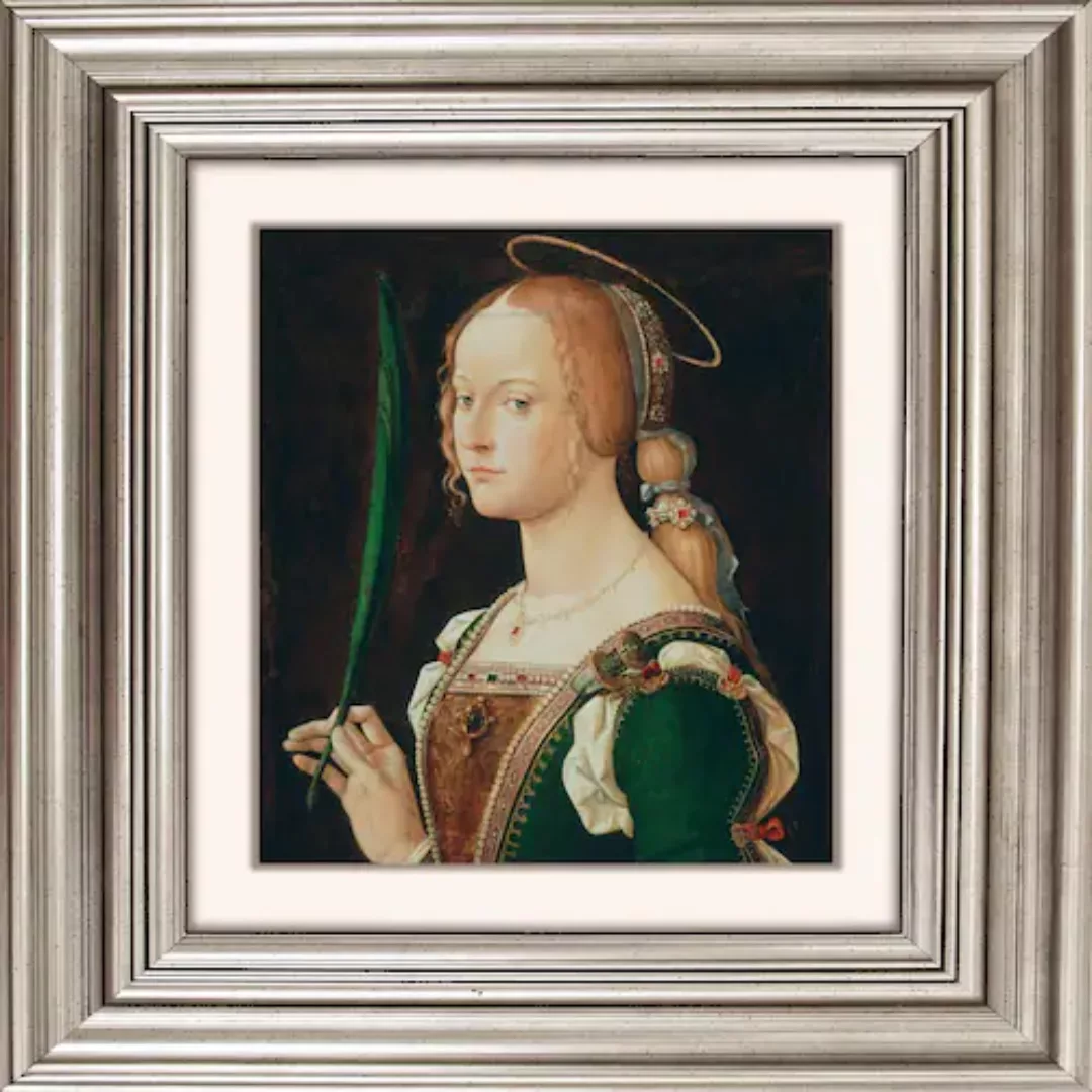queence Acrylglasbild "Frau II" günstig online kaufen