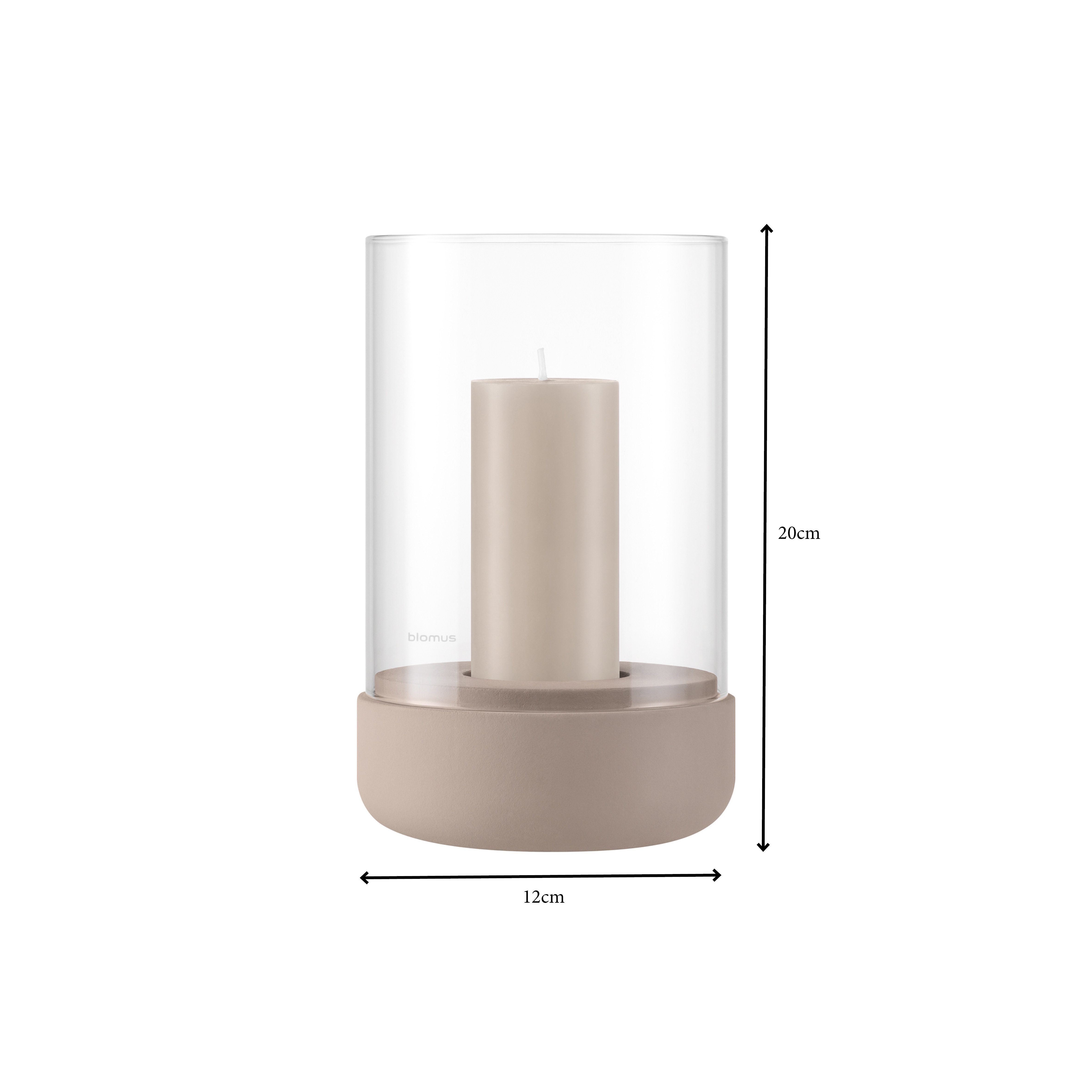 blomus Windlicht -CALMA- Glas Kerzenhalter, Stimmungslicht: günstig online kaufen