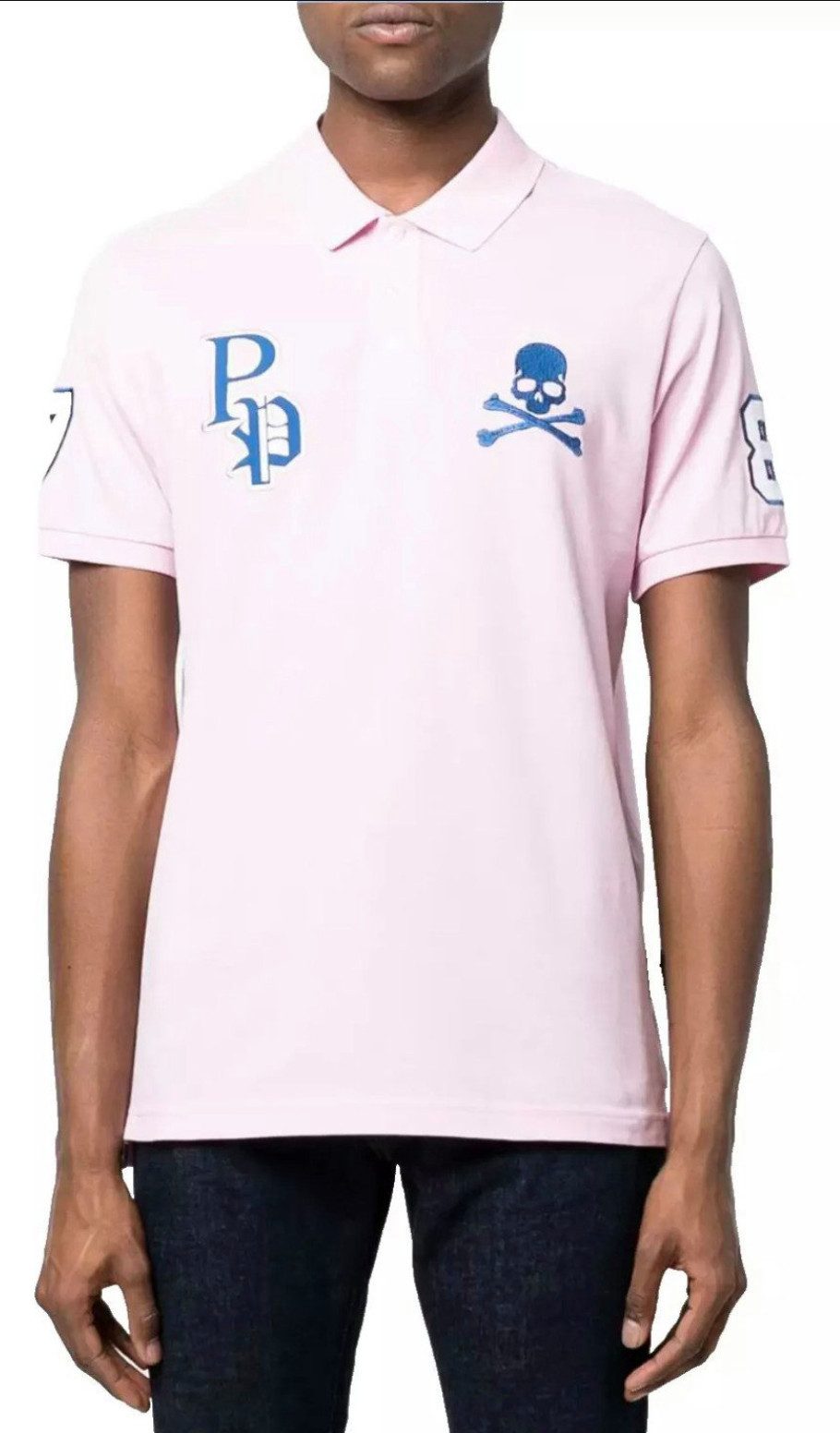 PHILIPP PLEIN Poloshirt SS Multi Skull günstig online kaufen