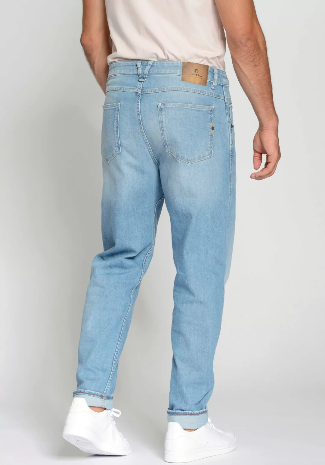 GANG Stretch-Jeans 94MARCO im relaxten 5-Pocket Style mit doppelter Gürtels günstig online kaufen