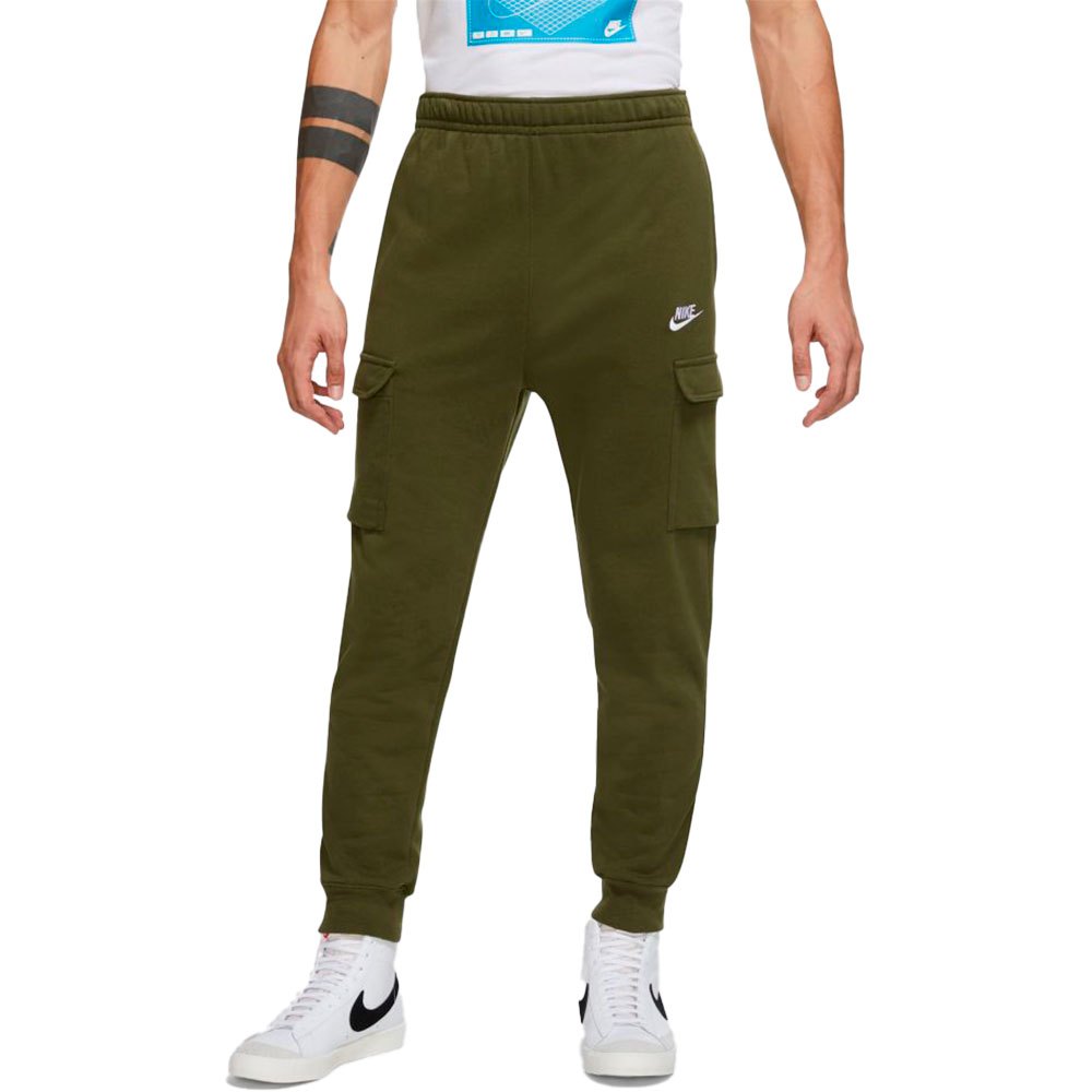 Nike Sportswear Club French Terry Cargo Hose XL Rough Green / Rough Green / günstig online kaufen