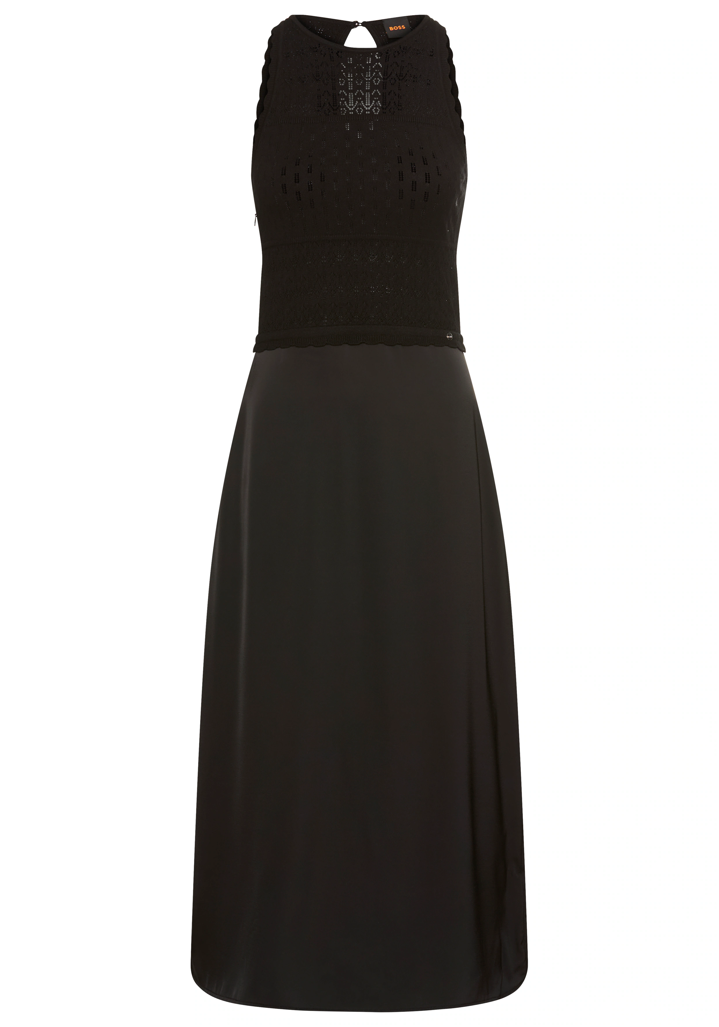BOSS ORANGE Strickkleid "Fawrence Premium Damenmode", Midi-Länge, im Materi günstig online kaufen