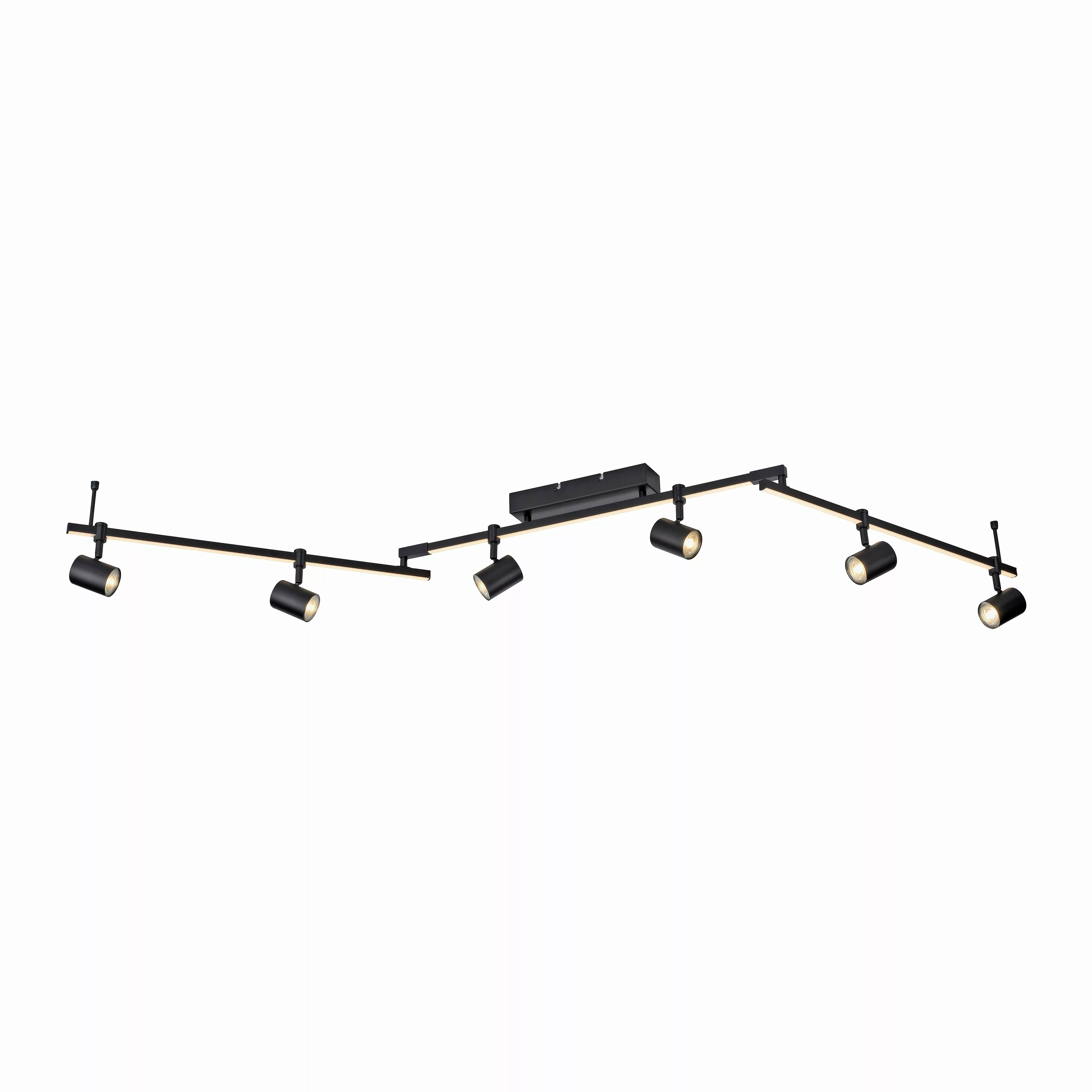 Paul Neuhaus LED-Deckenstrahler Barik, 188 cm, verstellbar günstig online kaufen