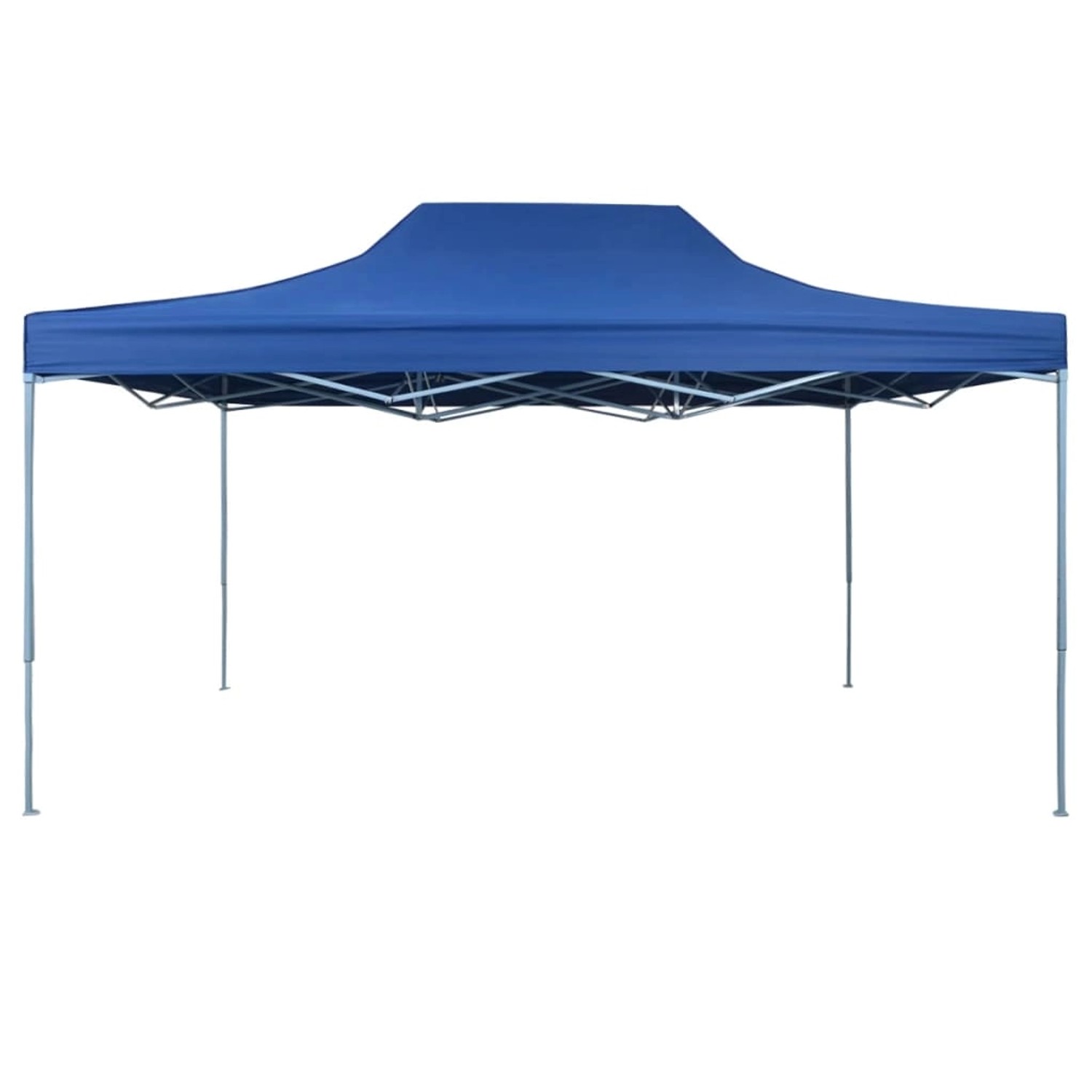 Profi-partyzelt Faltbar 3×4 M Stahl Blau günstig online kaufen