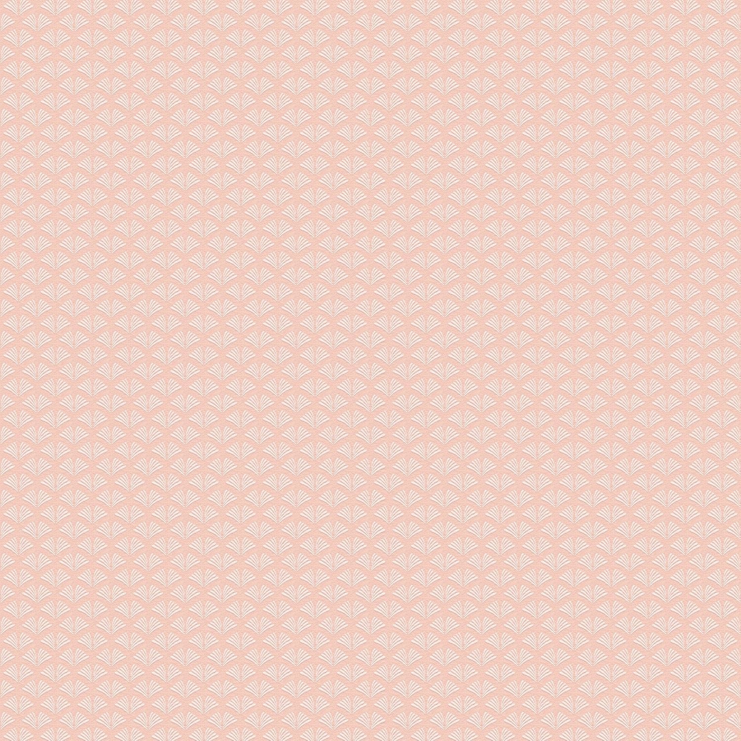 PROFHOME 379586-GU Grafik Tapete Ornament dezent schimmernd Rosa Weiß 0,53 günstig online kaufen