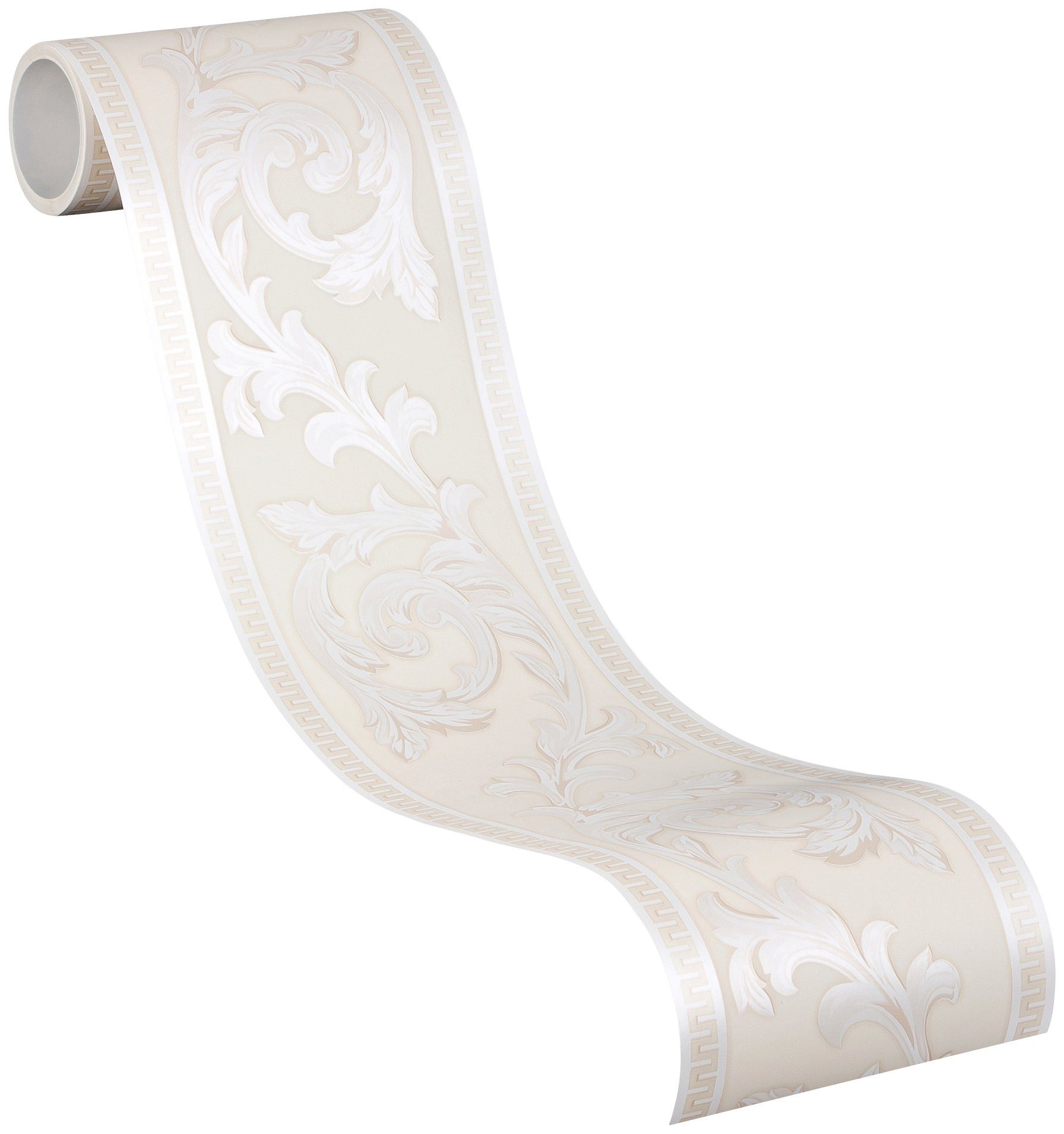 Bricoflor Rosa Tapeten Bordüre Neobarock Stil Ornament Vlies Bordüre Ideal günstig online kaufen