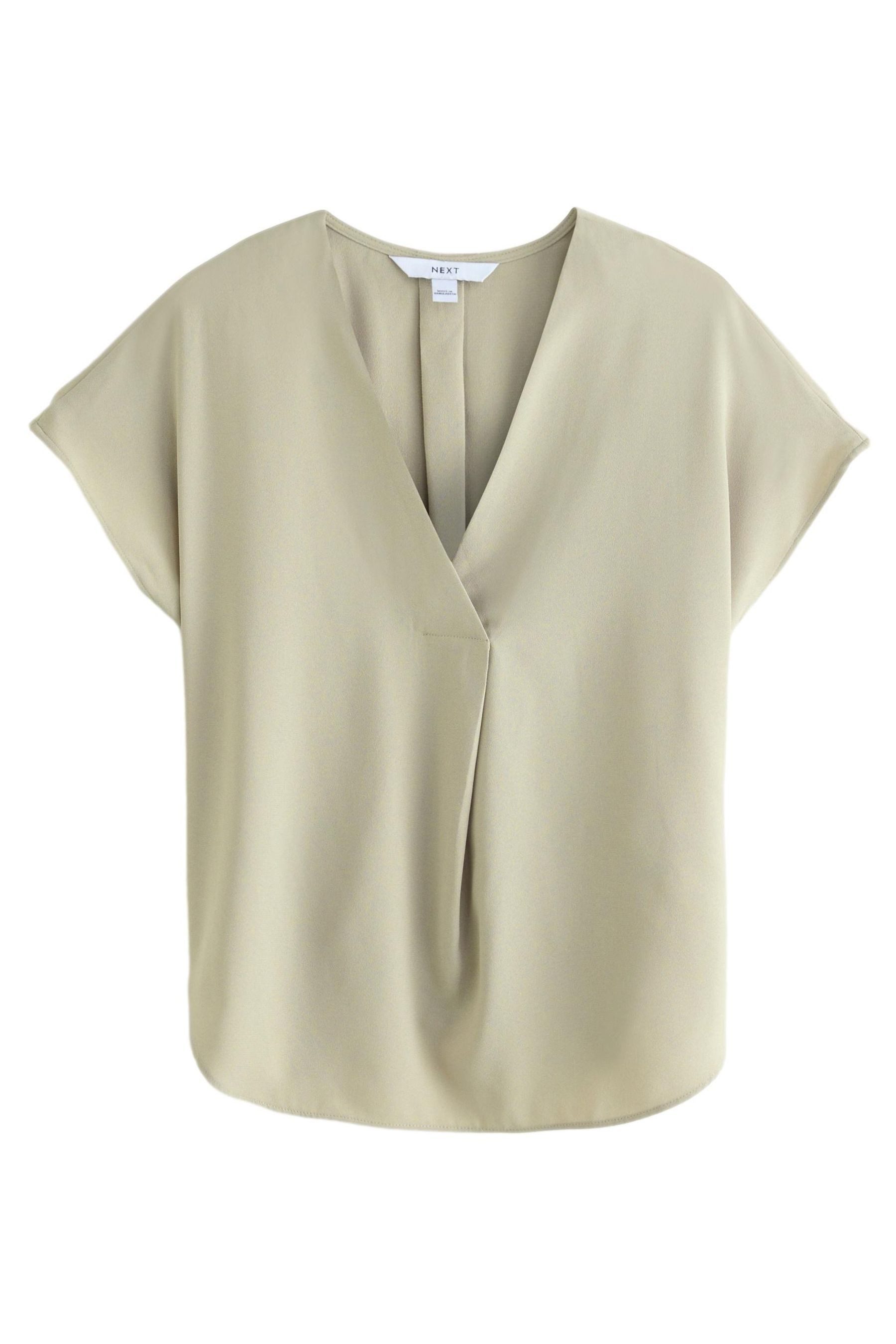 Next Kurzarmbluse Relaxed Fit Schlupfbluse mit günstig online kaufen