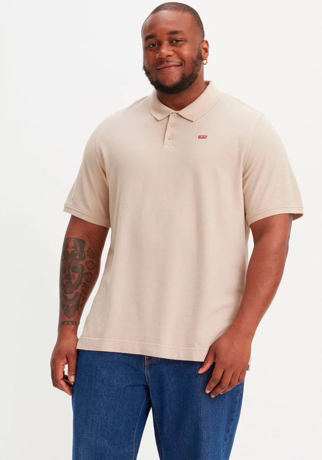 Levi's® Plus Poloshirt BIG O.G. BATWING POLO günstig online kaufen