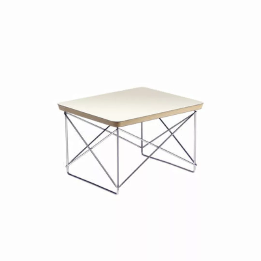 Vitra - Occasional Table LTR Beistelltisch - weiß/Eichenkante/BxHxT 39,2x25 günstig online kaufen