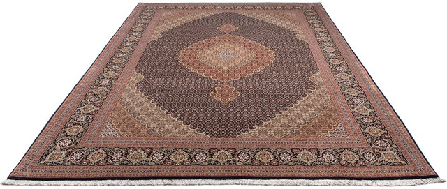 morgenland Orientteppich »Perser - Täbriz - 297 x 205 cm - dunkelblau«, rec günstig online kaufen