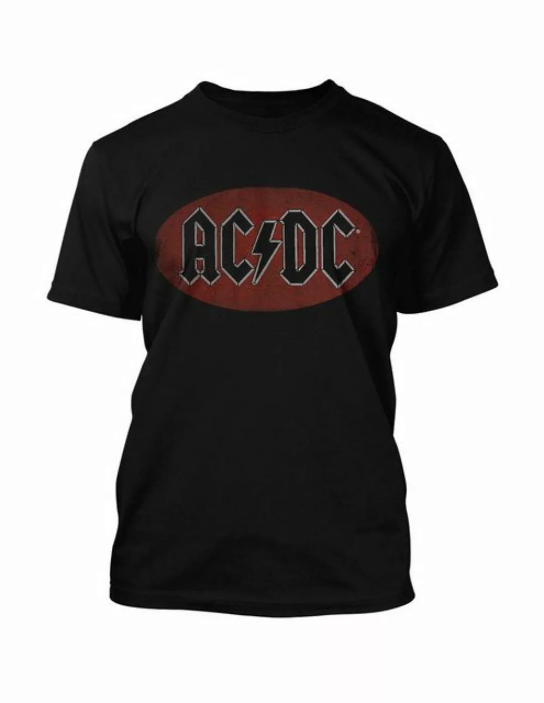 AC/DC T-Shirt Oval Logo günstig online kaufen