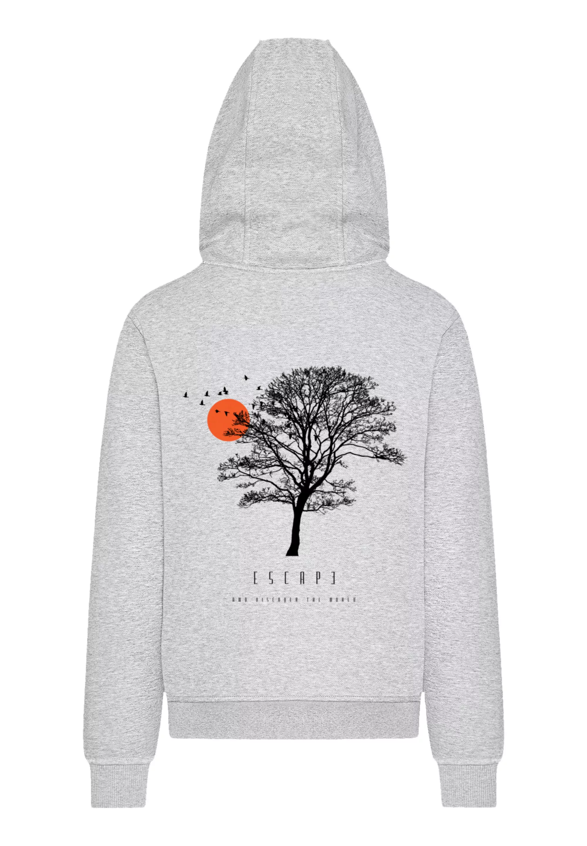 F4NT4STIC Kapuzenpullover "Escape Discover the World Tree Birds", Premium Q günstig online kaufen