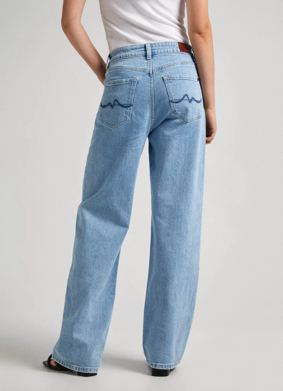 Pepe Jeans Loose-fit-Jeans LOOSE ST JEANS HW mit geradem, weitem Bein günstig online kaufen