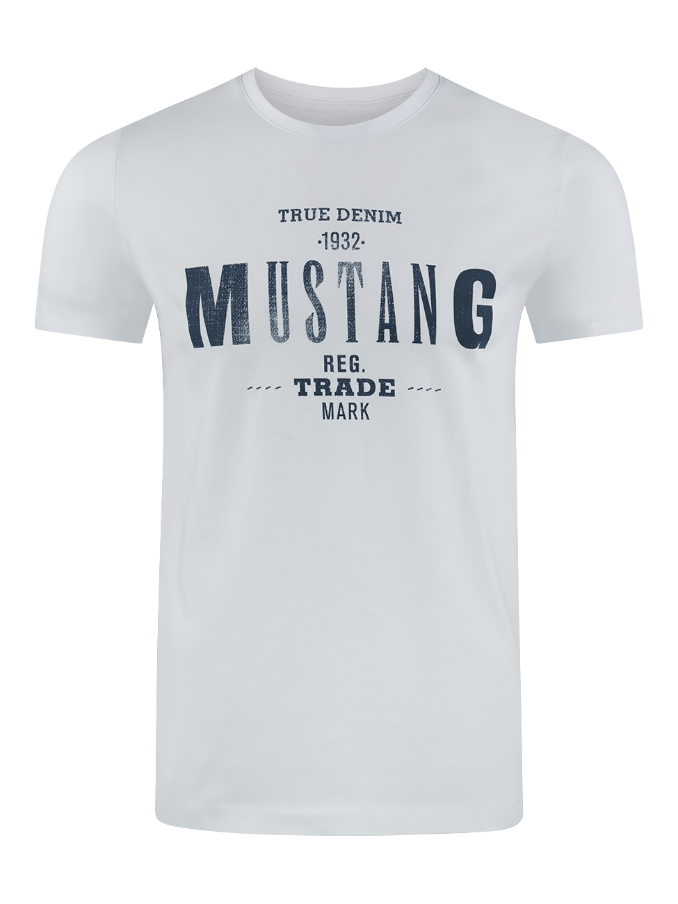 MUSTANG Tshirt Herren Baumwolle Regular Fit 4er Pack günstig online kaufen