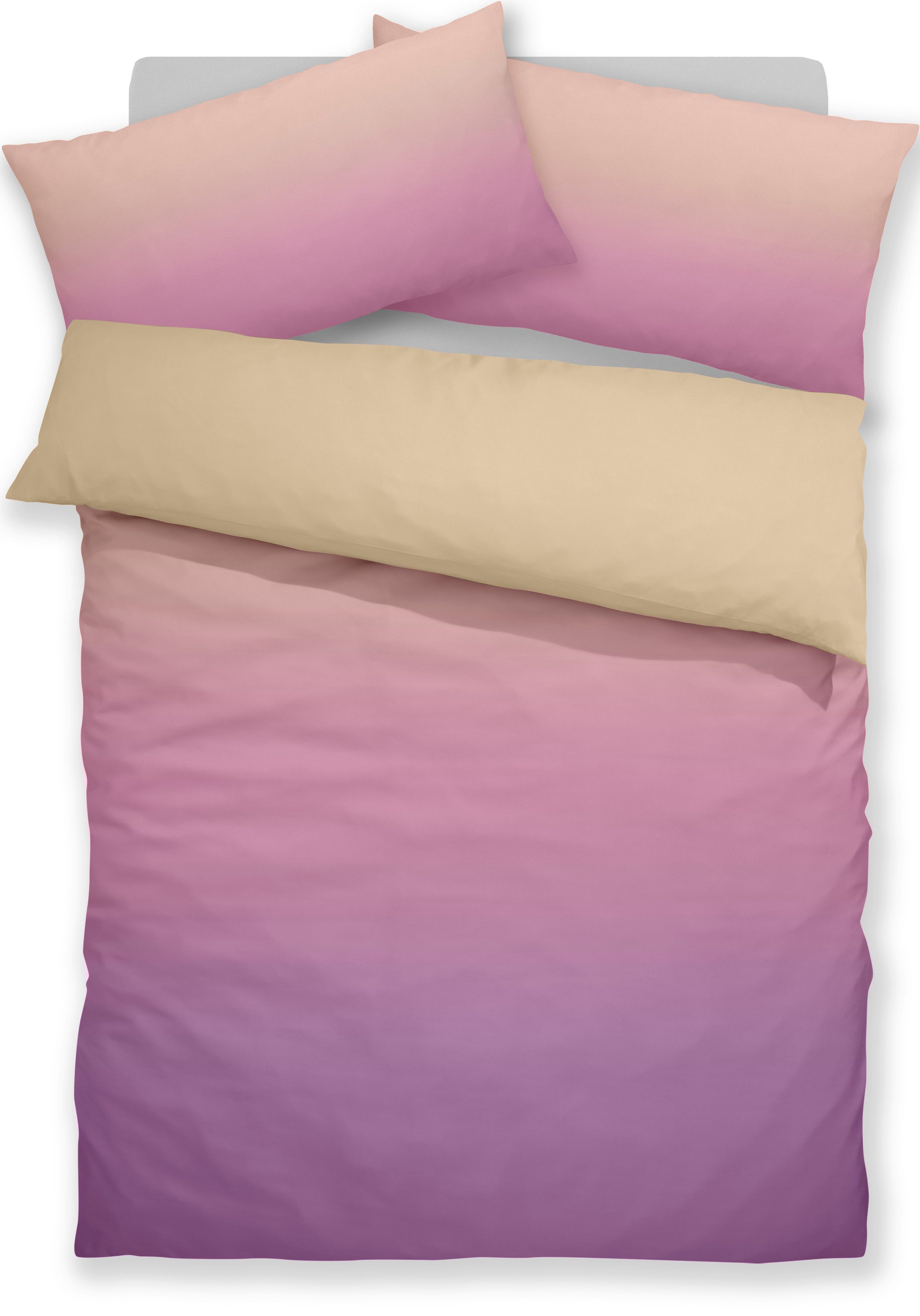 my home Bettwäsche Jareth, Microfaser, 2 günstig online kaufen