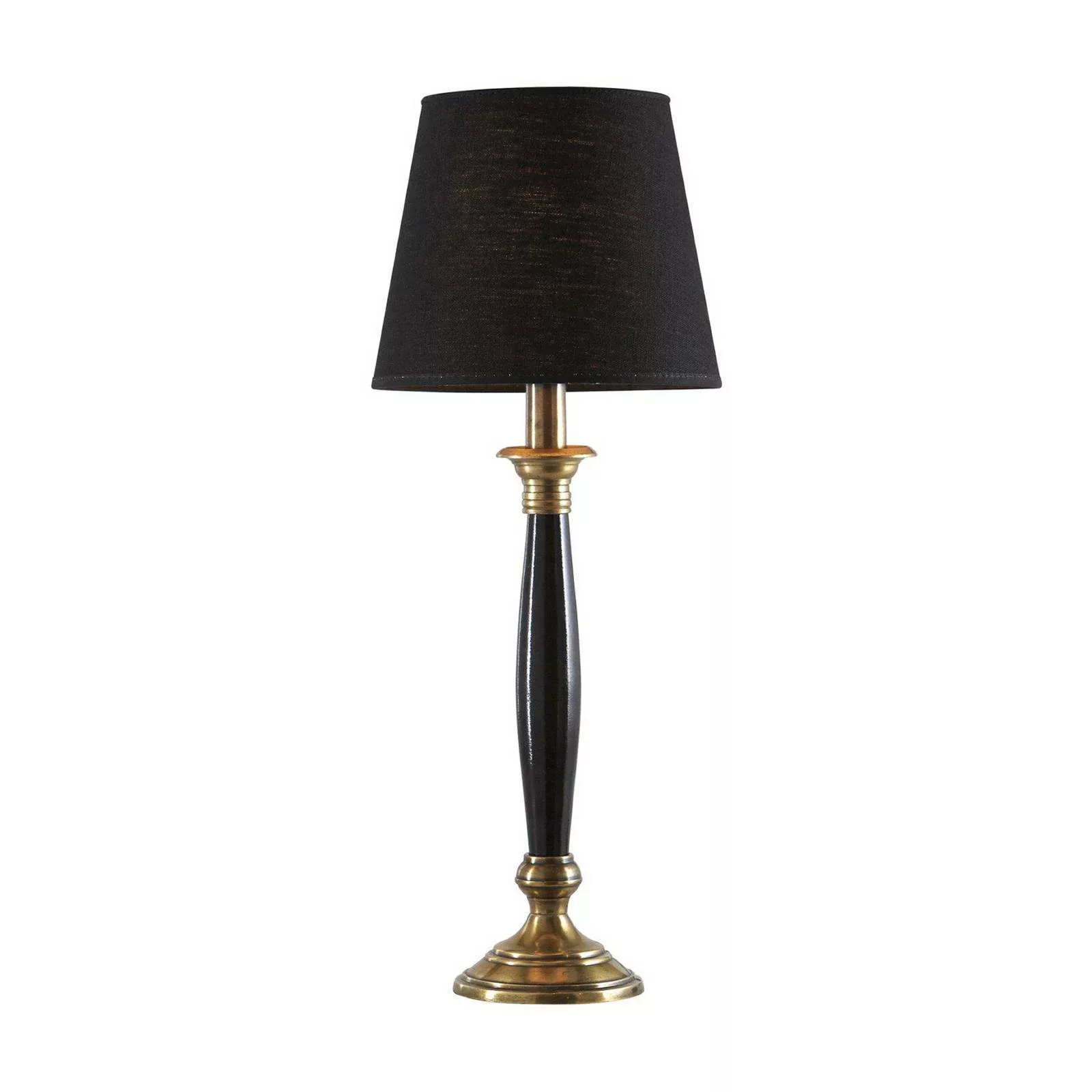 PR Home Tischlampe Madison Mia Lin schwarz 55cm Stoff/Metall günstig online kaufen