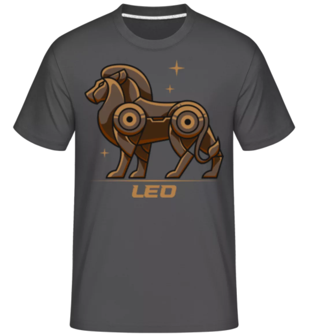 Mecha Robotic Zodiac Sign Leo · Shirtinator Männer T-Shirt günstig online kaufen