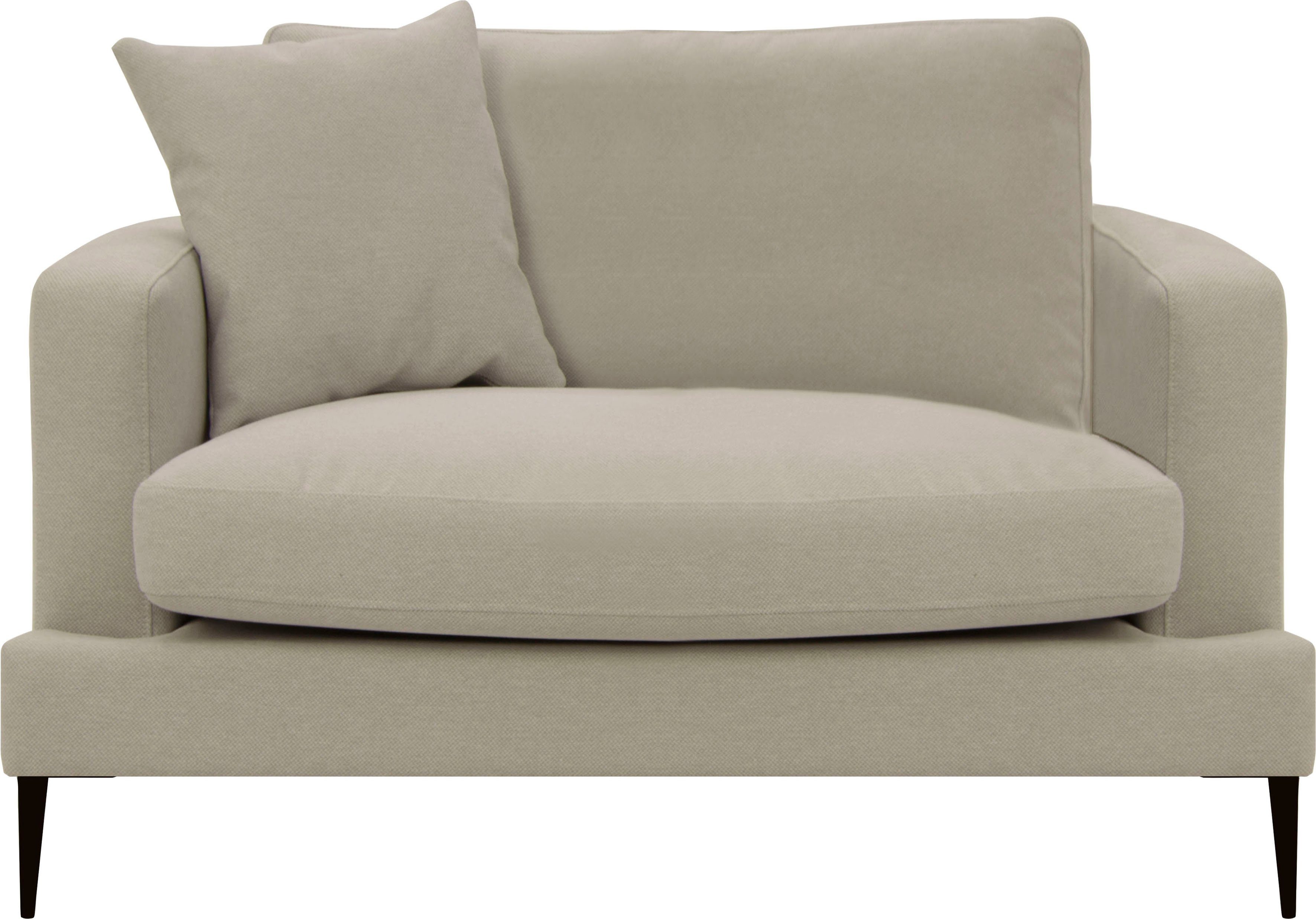 Leonique Sessel "Cozy Loungesessel, Designersessel, Maße B/T/H: 91/97/80 cm günstig online kaufen