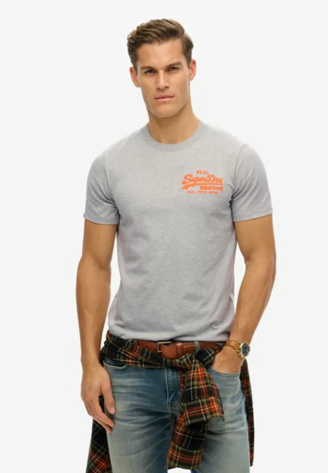 Superdry Rundhalsshirt VL EMBROIDERED RELAXED TEE günstig online kaufen