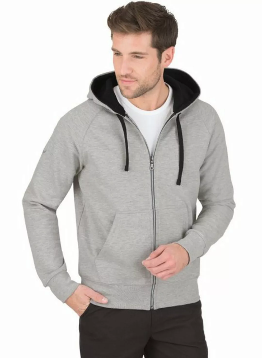 Trigema Sweatjacke "TRIGEMA Sweatjacke mit Kapuze" günstig online kaufen