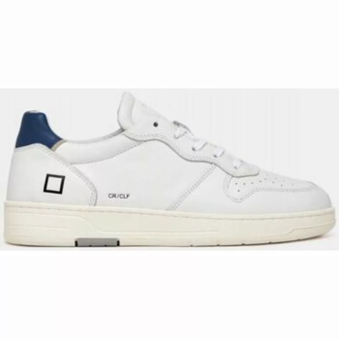 Date  Sneaker M997-CR-CA-WE - COURT CALF-WHITE BLUETTE günstig online kaufen