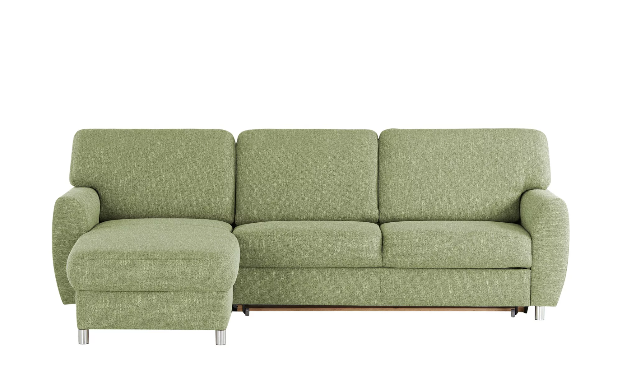 smart Ecksofa  Valencia - grün - 90 cm - Polstermöbel > Sofas > Ecksofas - günstig online kaufen