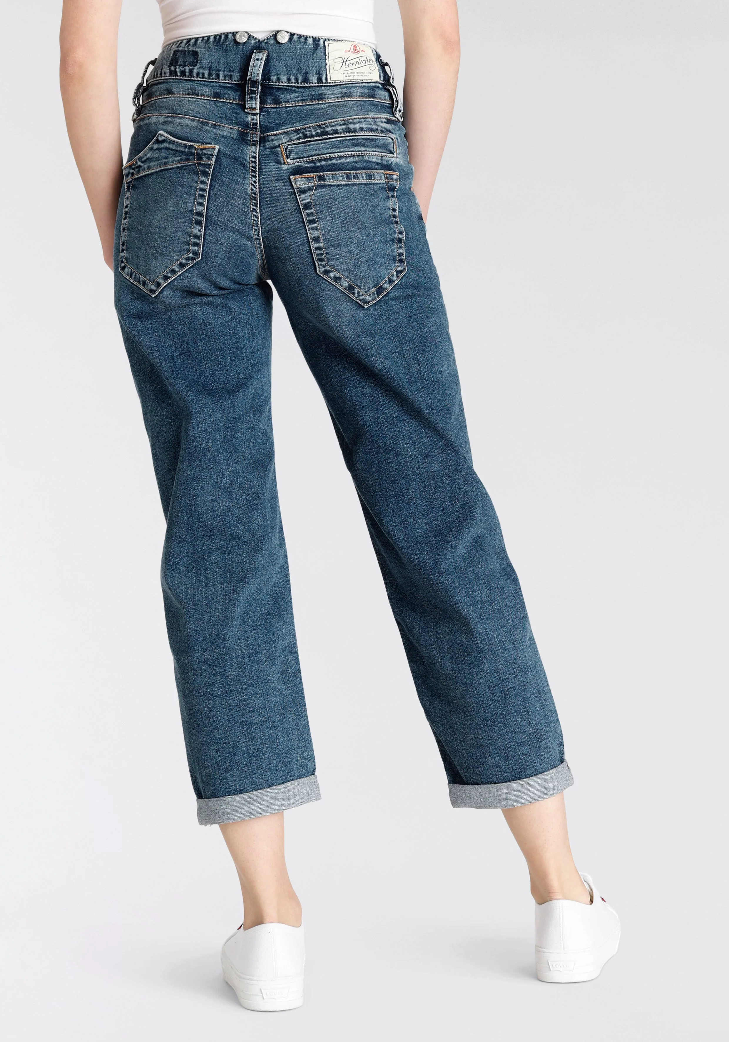 Herrlicher Gerade Jeans "Jeans Pitch HI Tap Recycled Strech" günstig online kaufen
