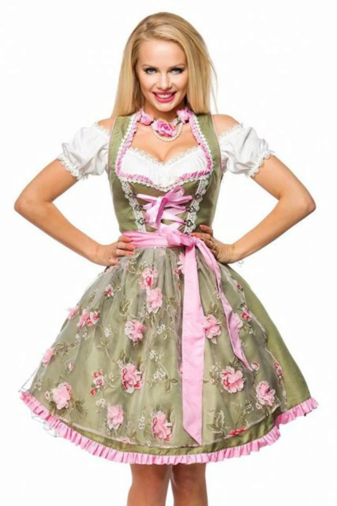 Dirndline Dirndl Dirndline - Dirndl mit Blumenschürze - 2XL - günstig online kaufen