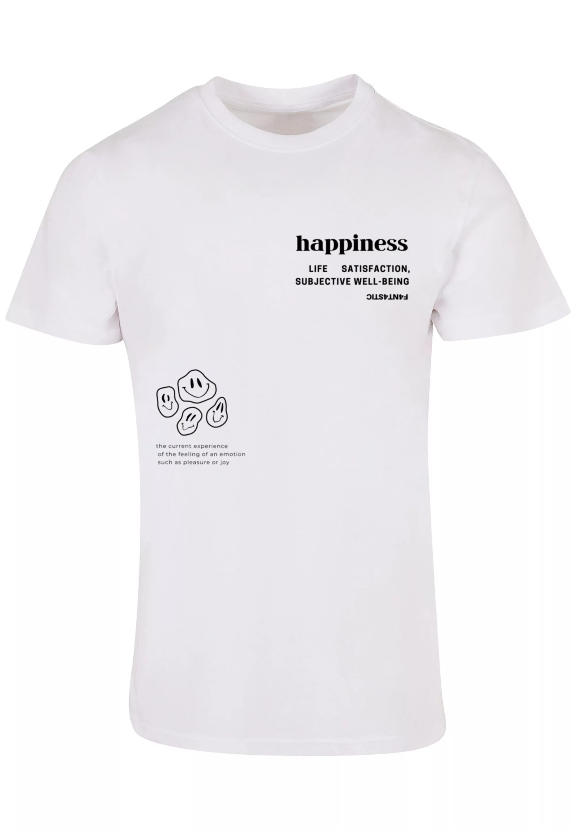 F4NT4STIC T-Shirt "happiness TEE UNISEX", Print günstig online kaufen